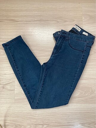 Koton yüksek bel koyu lacivert jean Pantalon