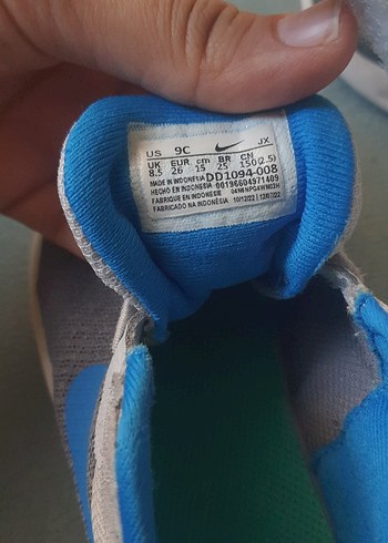 26 Beden gri Renk nike Gri Erkek Çocuk Spor Ayakkabı