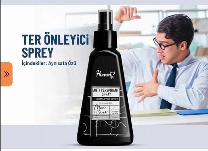 Erkek Ter önleyici sprey
