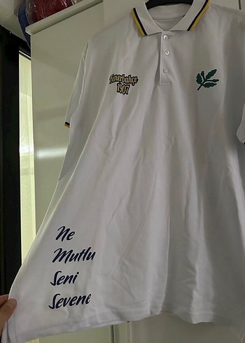 Beyaz Erkek Kısa Kollu Polo Tişört