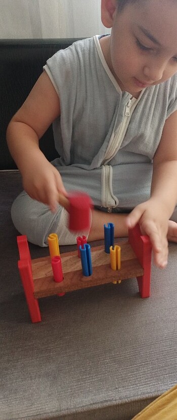 Ikea Ahşap çekiç oyuncak