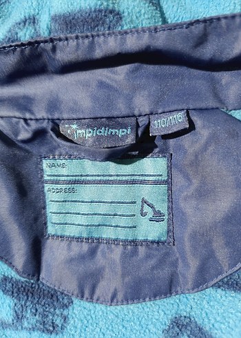 Erkek Çocuk Lacivert Düğmeli mont yağmurluk - Görsel 6