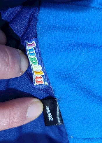 Erkek Çocuk Kapüşonlu Mavi Mont - Görsel 3