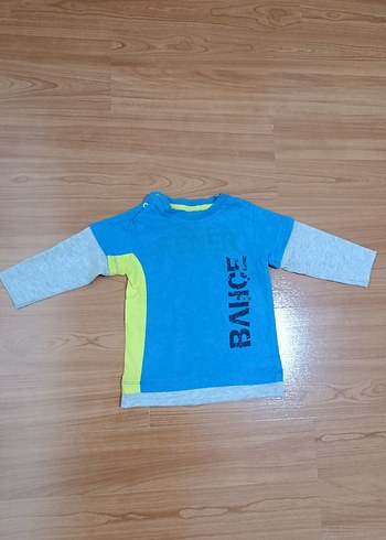 Erkek Çocuk Kapüşonlu Mavi Mont - Görsel 5