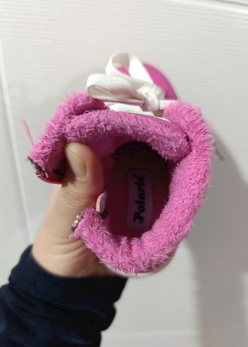 Kız Çocuk Pembe Yıldızlı Spor Ayakkabı - Görsel 7