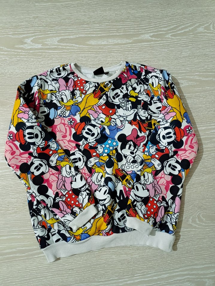 Renkli Baskılı Kız Çocuk Eşofman Takımı - Görsel 2