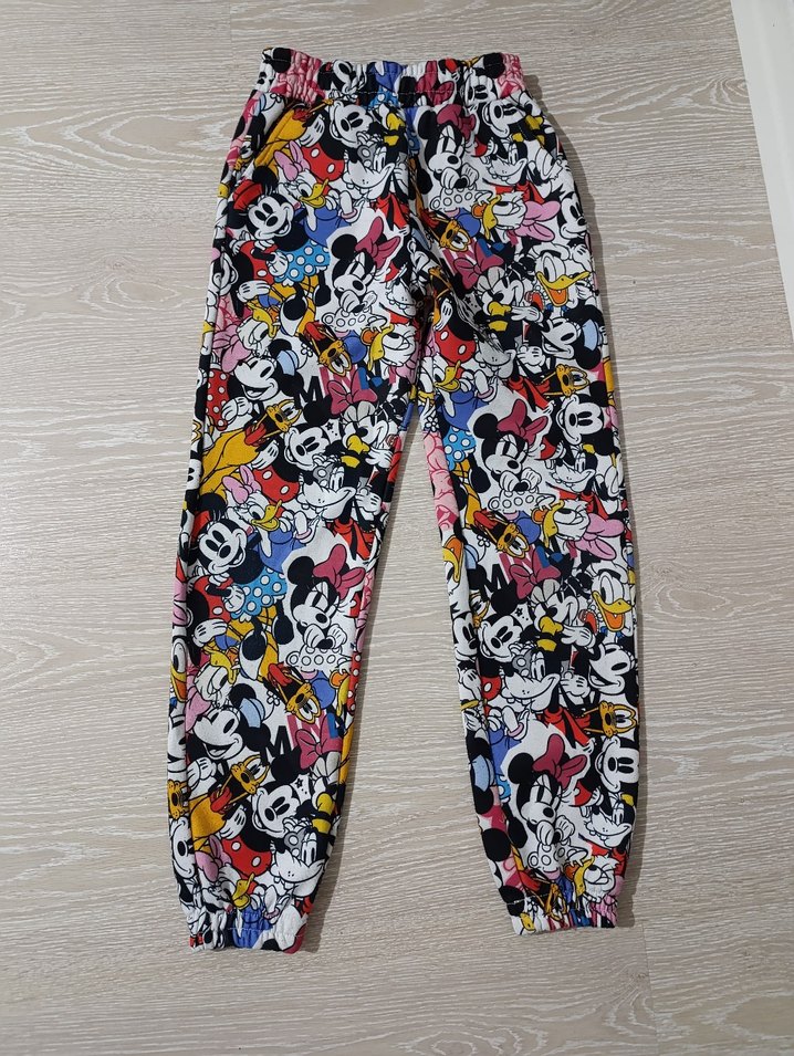 Renkli Baskılı Disney Kız Eşofman Takımı - Görsel 5