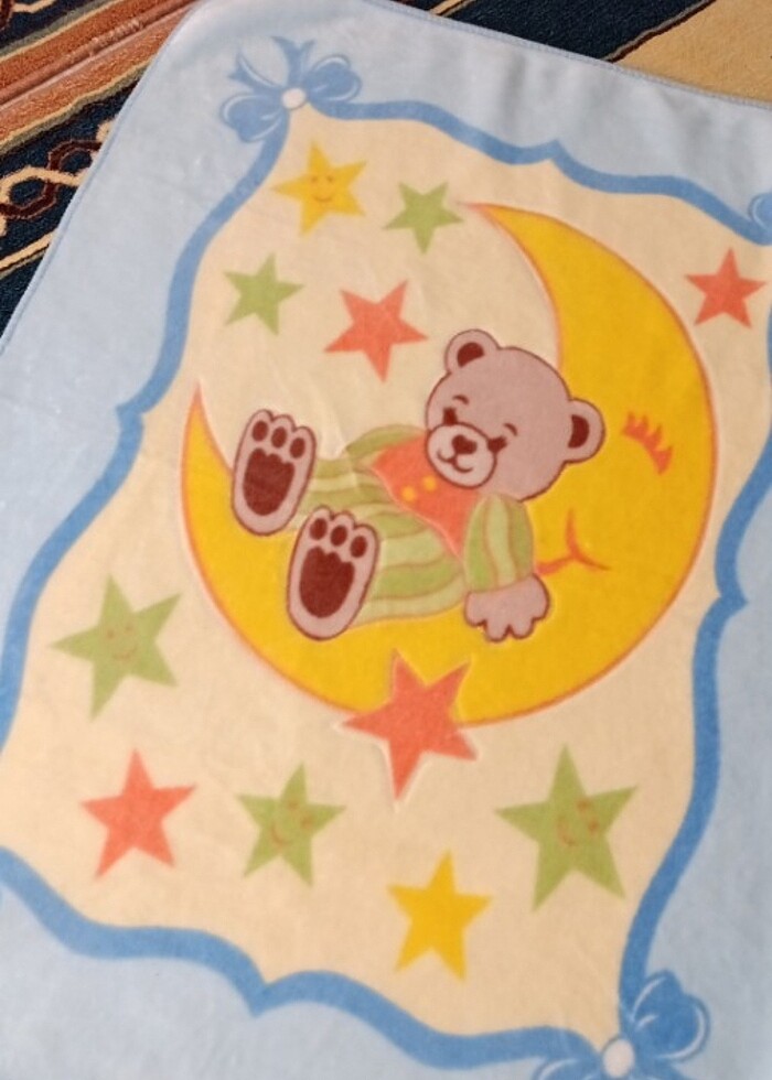 kalın kışlık Bebek battaniyesi - Görsel 2