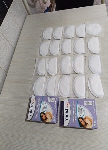 Anne sütü saklama poşeti & göğüs pedi
