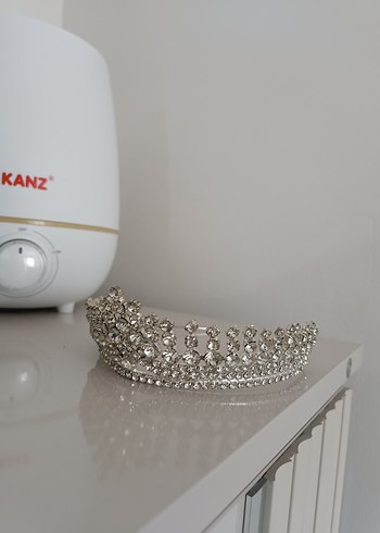 Parlak Taşlı gelin tacı - Görsel 4