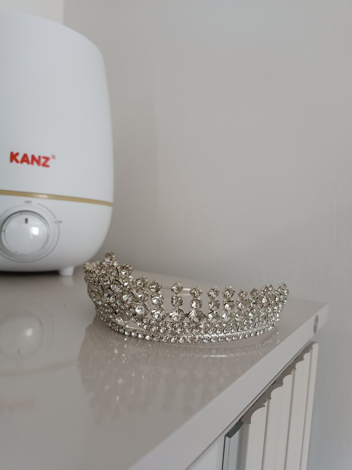 Parlak Taşlı gelin tacı - Görsel 4