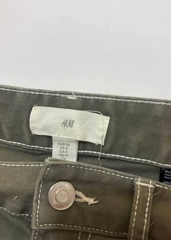 36 Beden Hm Kadın Haki kargo Pantolon