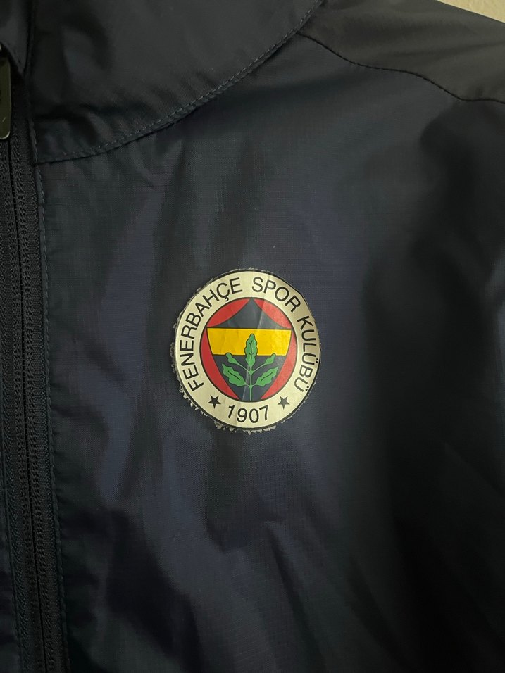 Puma Fenerbahçe Kapüşonlu Lacivert  Yağmurluk - Görsel 3
