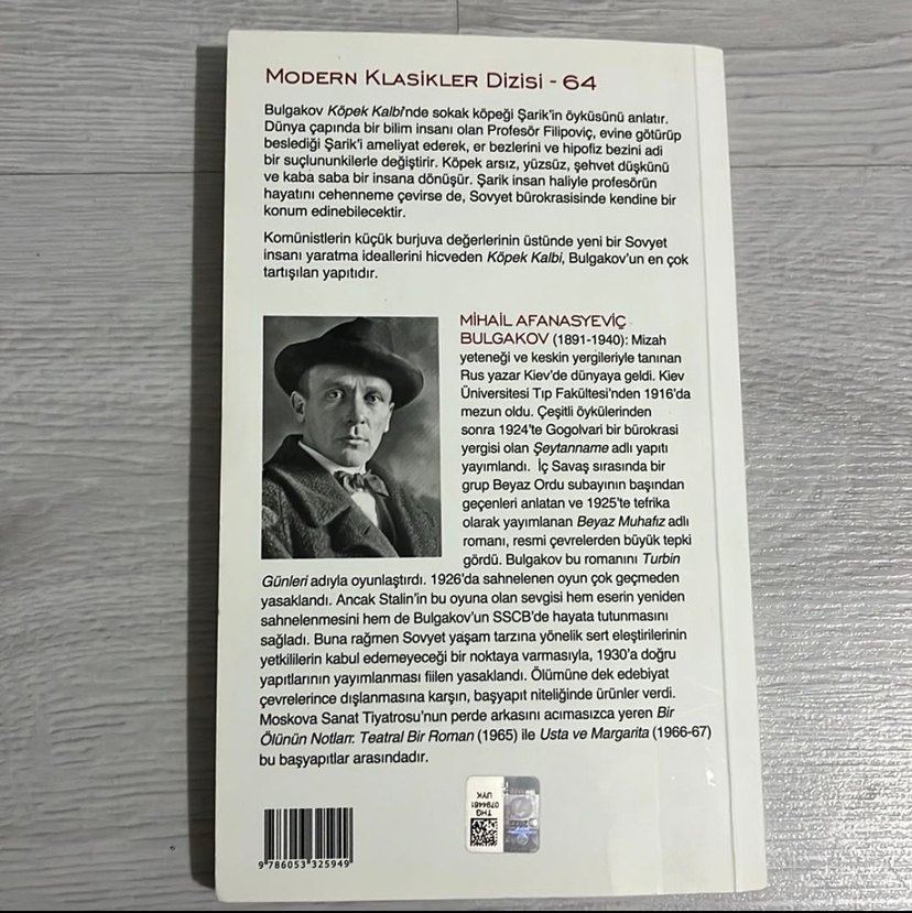 Köpek Kalbi - Mihail Bulgakov - Görsel 3