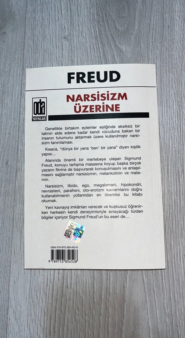 Freud - Narsisizm Üzerine Kitap - Görsel 2