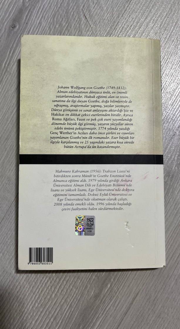 Genç Werther'in Acıları - Johann Wolfgang von Goethe - Görsel 3