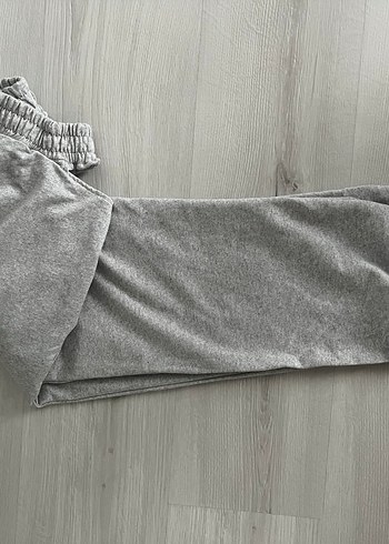 Gri Rahat Kesim Kadın Eşofman Altı - Görsel 2