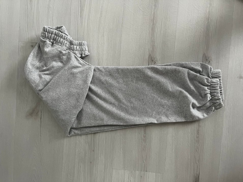 Gri Rahat Kesim Kadın Eşofman Altı - Görsel 2