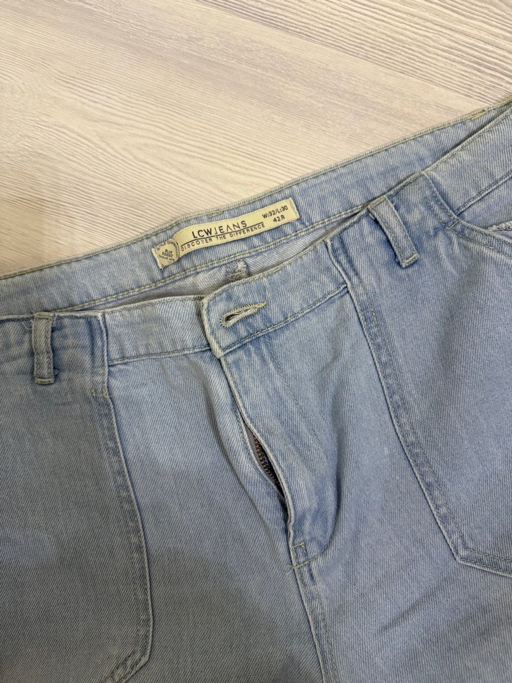 İ Midi Boy Kadın Kot Pantolon - Görsel 2