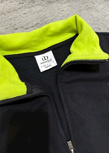 Urban beat 
Kadın Siyah Spor Takım Yüksek Yakalı Fermuarlı - Görsel 7