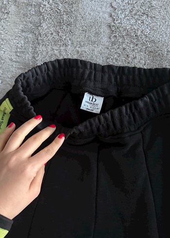 Urban beat 
Kadın Siyah Spor Takım Yüksek Yakalı Fermuarlı - Görsel 5