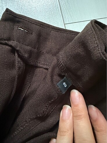 40 Beden Wide leg pantolon