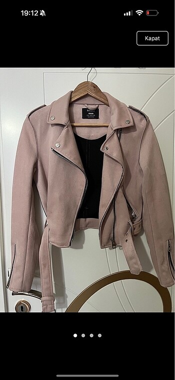 Bershka süet ceket