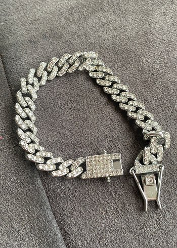 Gri Minimalist Erkek Zincir Seti - Görsel 3