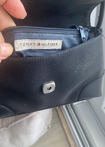 Siyah Süet Çizgili Kemerli Kadın Çanta - Görsel 4