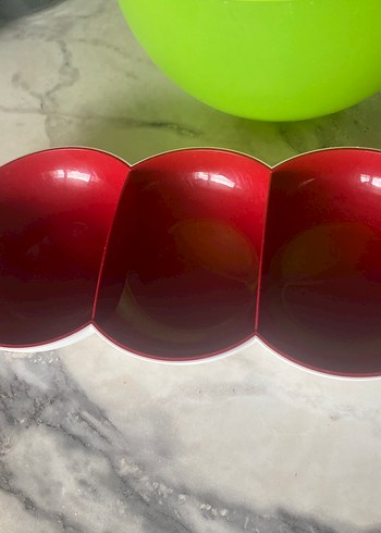 Tupperware Renkli Plastik Mutfak Gereçleri Seti