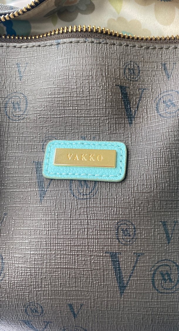 Vakko Mavi Deri Vintage Kadın Çanta - Görsel 2