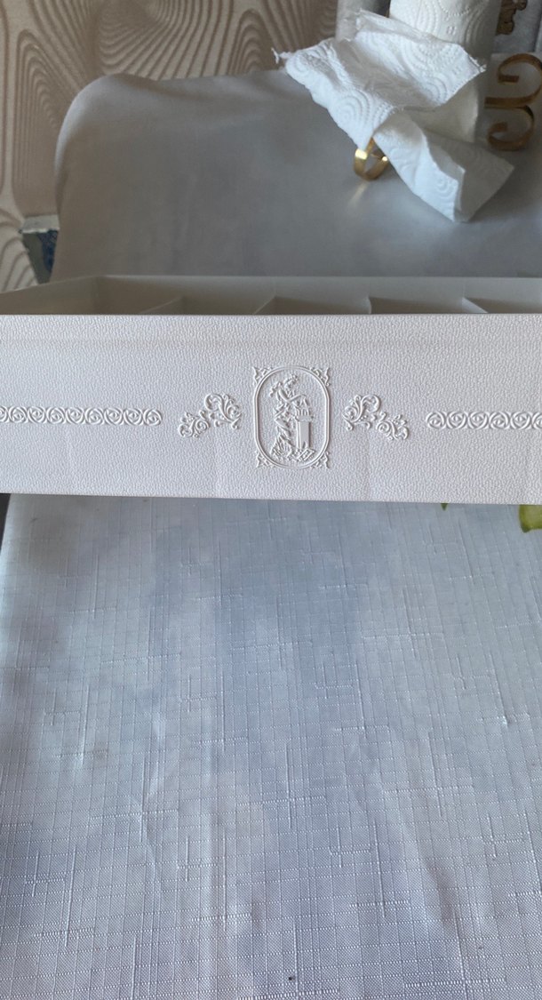 Beyaz Dekorlu Kek Kalıbı ve Pişirme Kabı - Görsel 3