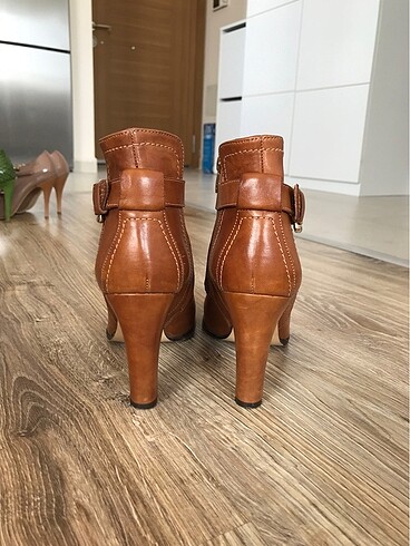 Hotiç Hotiç kahverengi deri bot