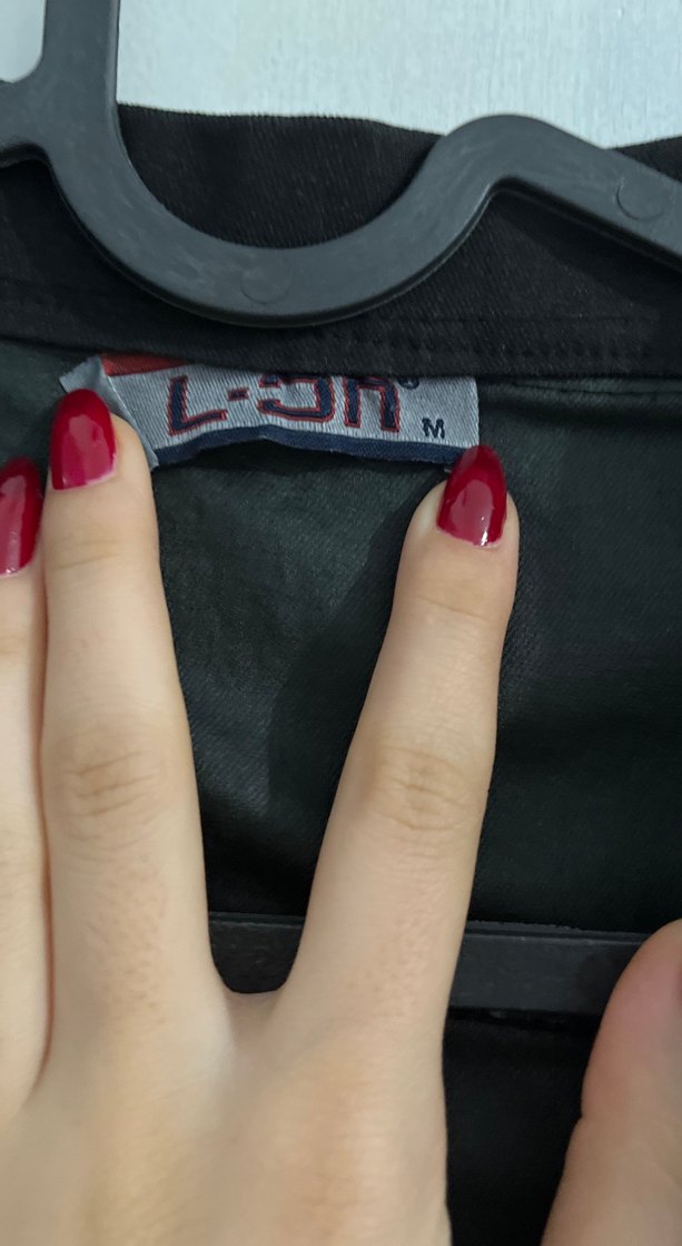 Siyah Düğmeli Kadın Denim Ceket - Görsel 3