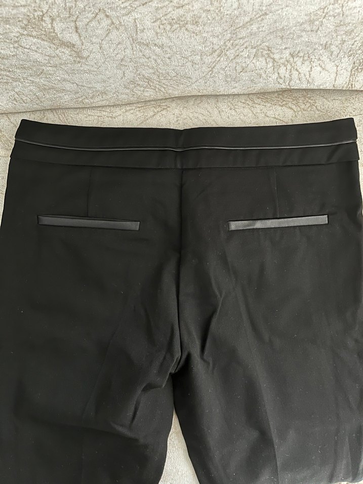 Kadın Siyah Kumaş Pantolon - Görsel 4