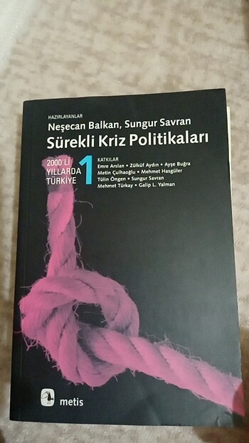 Sürekli kriz politikaları 2 cilt