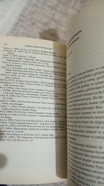  Sürekli kriz politikaları 2 cilt