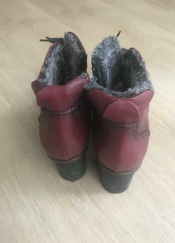 40 Beden Bordo renk topuklu bot