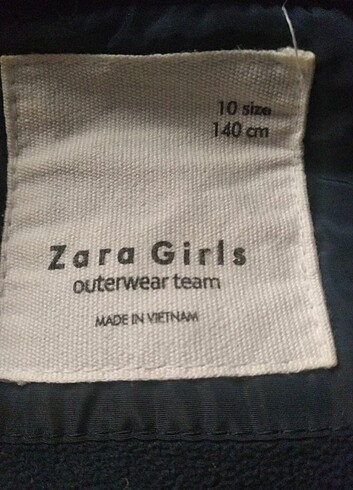 Zara Zara kız çocuk şişme mont