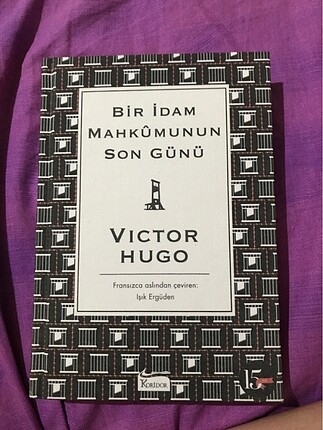 victor hugo bir idam mahkûmunun son günü