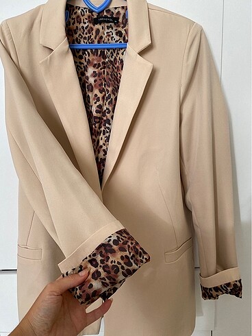 Trendyol Leopar Blazer Ceket