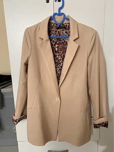 Trendyol & Milla Trendyol Leopar Blazer Ceket