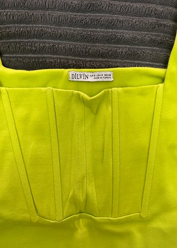 Yeşil Midi Kadın Elbise - Görsel 2