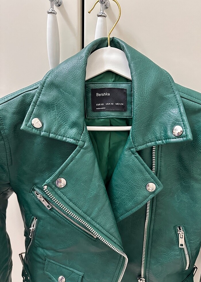 Bershka Deri Ceket - Görsel 3