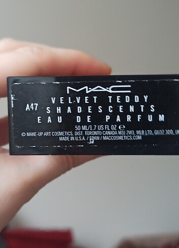 MAC Mac Velvet Teddy Eau de Parfum 