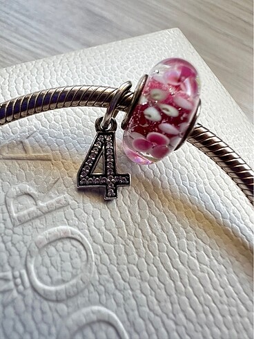  Beden Orijinal pandora murano cam charm