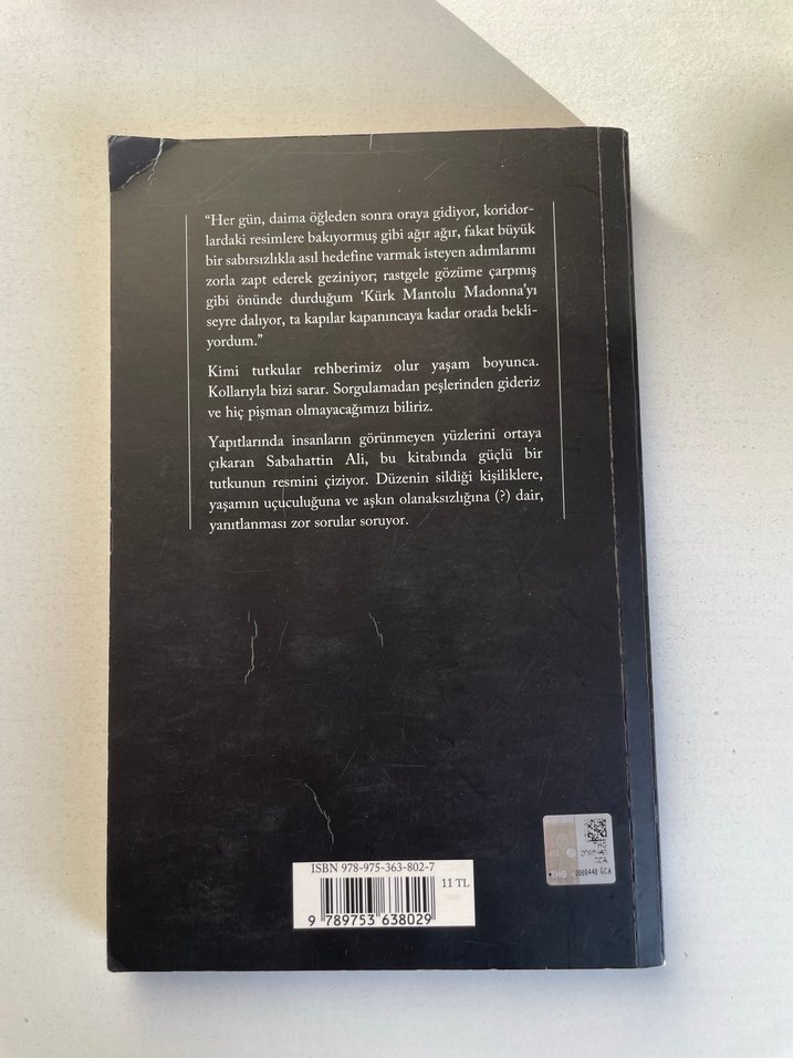 Kürk Mantolu Madonna - Sabahattin Ali - Görsel 2