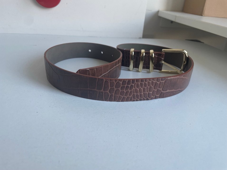 OXXO Deri Görünümlü Kadın Kemer - Görsel 2