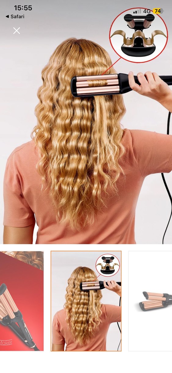 Aprilla ProWaveMaker Su Dalgası Saç Şekillendirici - Görsel 3