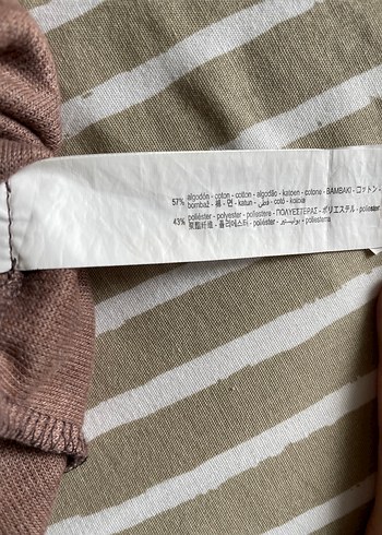 ZARA PAMUKLU TRİKO ELBİSE - Görsel 7